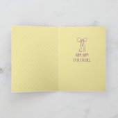 Happy Easter Happy Spring  Kaart (Binnen)