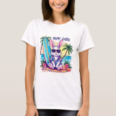 Happy Easter Hawaiian Style T-shirt (Voorkant)
