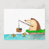 Happy Easter Hedgehog briefkaart van Nicole Janes (Voorkant)