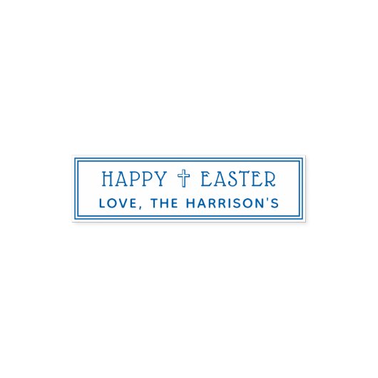 Happy Easter Heilige Korren Zelfinktende Stempel (Design)