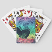 Happy Easter Hen Pokerkaarten (Achterkant)