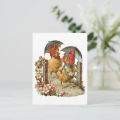 Happy Easter Hens  Feestdagenkaart (Staand voorkant)