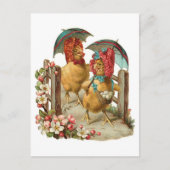 Happy Easter Hens  Feestdagenkaart (Voorkant)