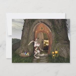 Happy Easter - Het Konijnenhuis Briefkaart