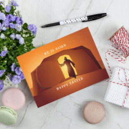 Happy Easter | Hij is een Wenskaart Kaart