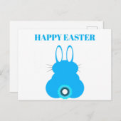 Happy Easter Holiday Briefkaart (Voorkant / Achterkant)