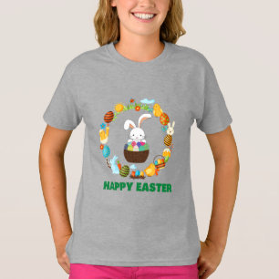 Happy Easter Holiday Rabbit wil T-Shirt