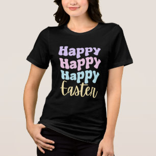 Happy Easter Holiday Shirt Feestelijke Familie