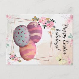 Happy Easter holidays  Briefkaart