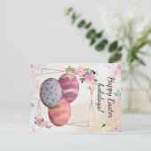 Happy Easter holidays  Briefkaart (Staand voorkant)