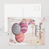 Happy Easter holidays  Briefkaart (Voorkant / Achterkant)