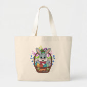 Happy Easter - Hoppy Easter Tote Bag (Voorkant)