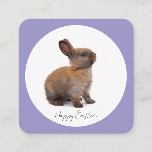 Happy Easter Informatiekaartje (Voorkant)