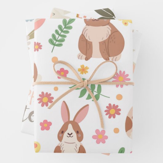 Happy Easter Inpakpapier Vel (In situ)