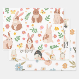 Happy Easter Inpakpapier Vel