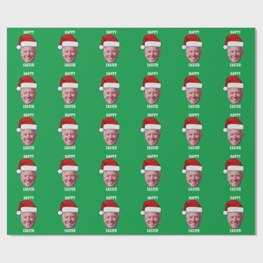 Happy Easter Joe Biden 4 juli Cadeaupapier (Vlak)