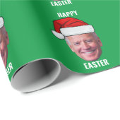 Happy Easter Joe Biden 4 juli Cadeaupapier (Rol Hoek)