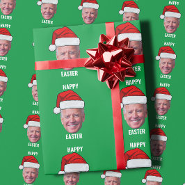 Happy Easter Joe Biden 4 juli Cadeaupapier