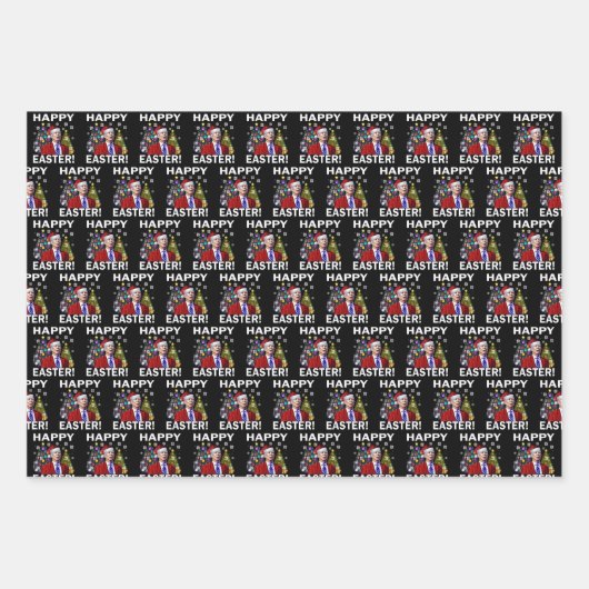 Happy Easter Joe Biden Inpakpapier Vel (Voorkant)