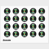 Happy Easter Joe Biden St Patricks Day Leprechaun Ronde Sticker (Vel)