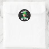Happy Easter Joe Biden St Patricks Day Leprechaun Ronde Sticker (Tas)
