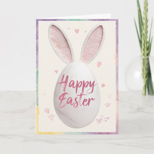 Happy Easter Kaart (Voorkant)