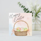 Happy Easter Kaart (Staand voorkant)