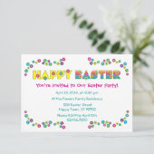 Happy Easter Kaart (Staand voorkant)