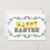 Happy Easter Kaart (Achterkant)