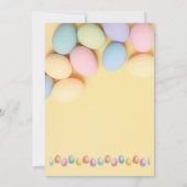 Happy Easter Kaart (Achterkant)
