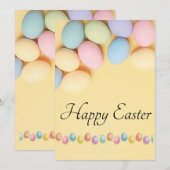Happy Easter Kaart (Voorkant / Achterkant)