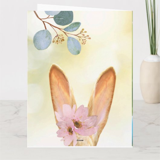 Happy easter kaart (Achterkant)