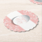 Happy Easter Kartonnen Onderzetters (Gekanteld)