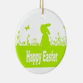 Happy Easter Keramisch Ornament (Rechts)