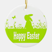 Happy Easter Keramisch Ornament (Voorkant)