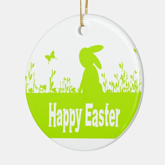 Happy Easter Keramisch Ornament (Links)