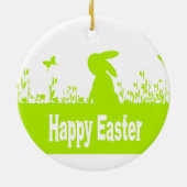 Happy Easter Keramisch Ornament (Achterkant)