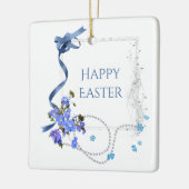 Happy Easter Keramisch Ornament (Links)