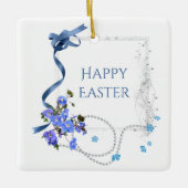 Happy Easter Keramisch Ornament (Voorkant)