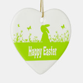 Happy Easter Keramisch Ornament (Rechts)