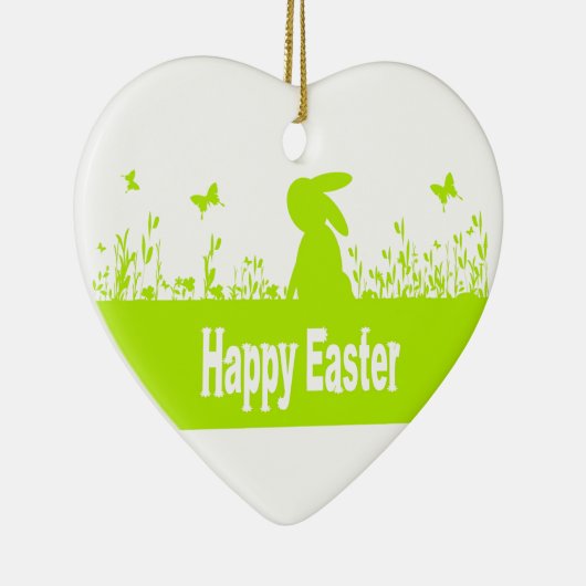 Happy Easter Keramisch Ornament (Rechts)