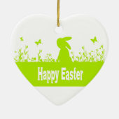Happy Easter Keramisch Ornament (Achterkant)