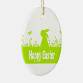 Happy Easter Keramisch Ornament (Rechts)