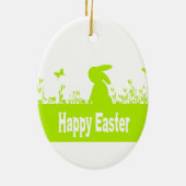 Happy Easter Keramisch Ornament (Achterkant)