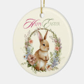 Happy Easter Keramisch Ornament (Links)