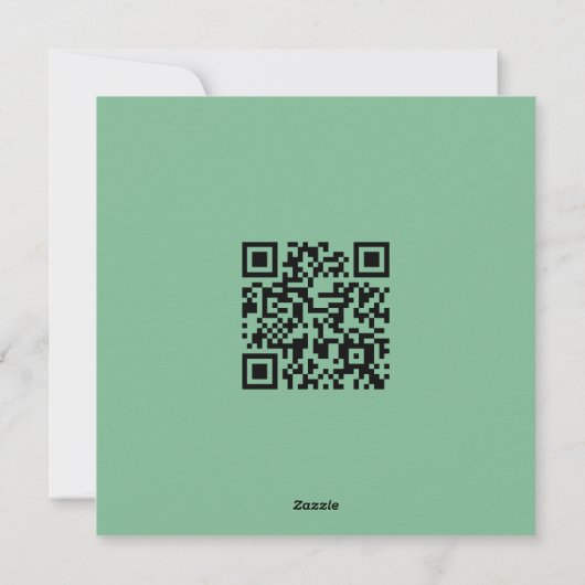 Happy Easter Key White en Green Nice Ballons Feestdagenkaart (Achterkant)