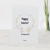 Happy Easter Kids Greeting Card (Achterkant)