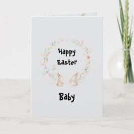Happy Easter Kids Greeting Card