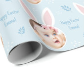 Happy Easter Kind Foto met Bunny Ears Cadeaupapier (Rol Hoek)