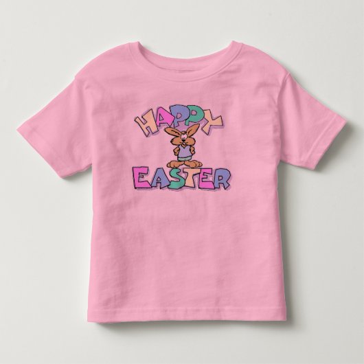 Happy Easter Kinder Shirts (Voorkant)